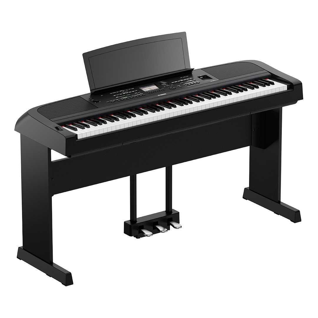 Цифрове піаніно-синтезатор YAMAHA DGX-670 WH, BK