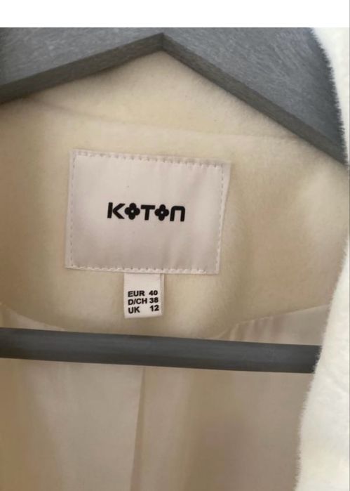 Твідовий молочний піджак F&F • блейзер айворі • розмір М