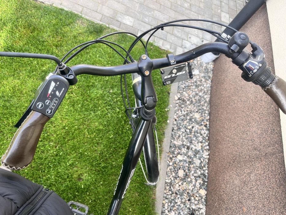 Rower elektryczny damski damka Indiana e-city 28