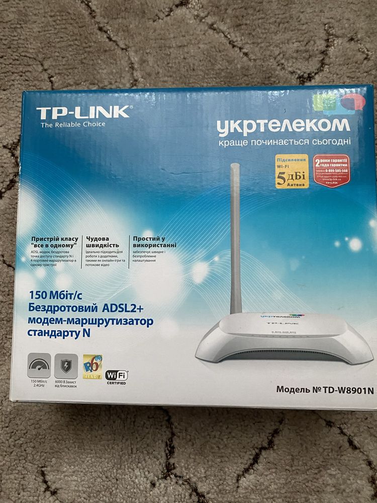 Роутер TP-LINK TD-W8901N