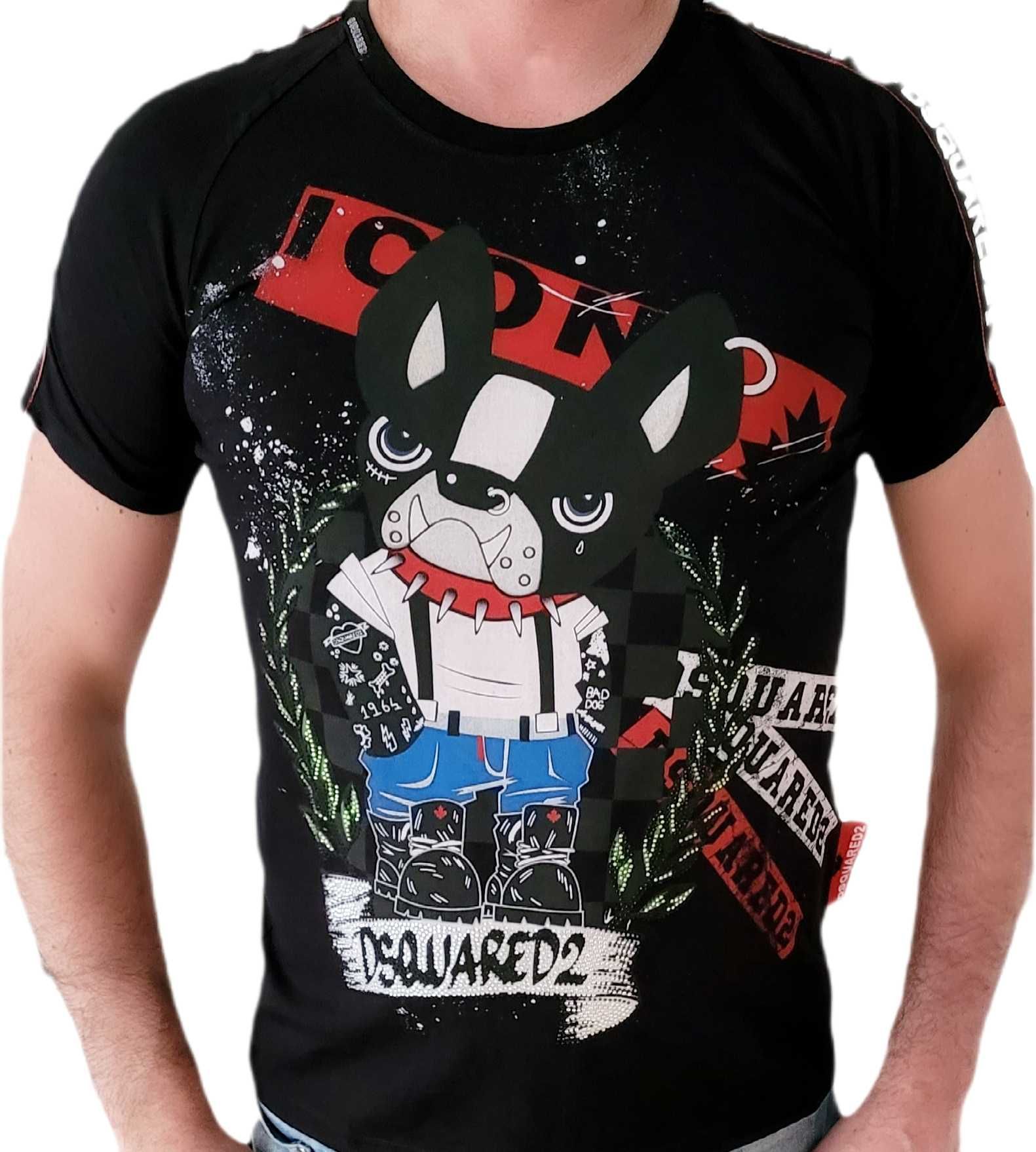 Koszulka t-shirt dsquared2 Icon Dsq2 czarna