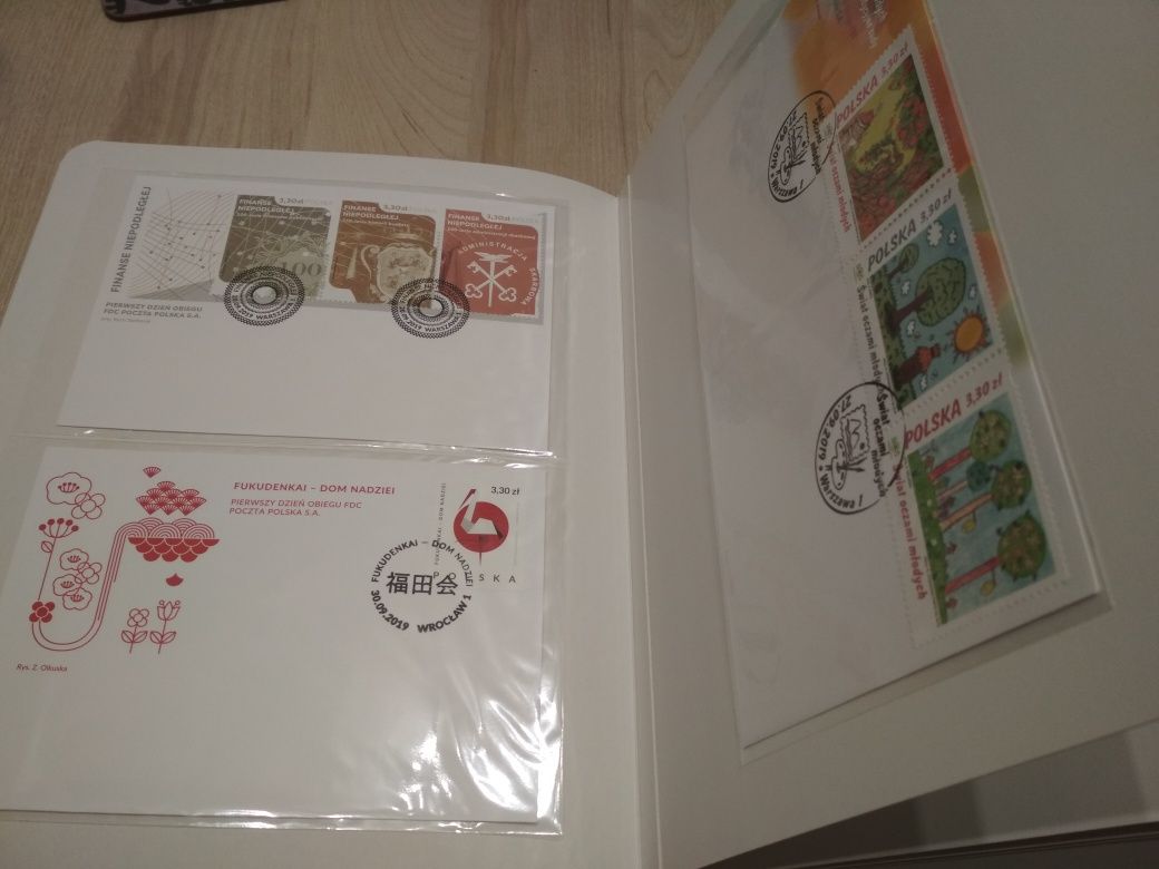 Klaser Wilmar Stamps dla FDC z 2019 r.