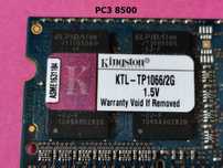 DDR3 2GB KingSton 8500  1066