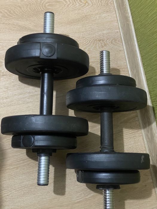 Продам гантелі 2х10 кг
