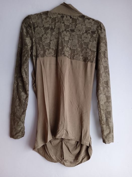 Bluzka XL półgolf koronka