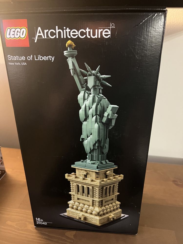 Lego architecture 21042 statua wolnosci nowe wysylka tego samego dnia