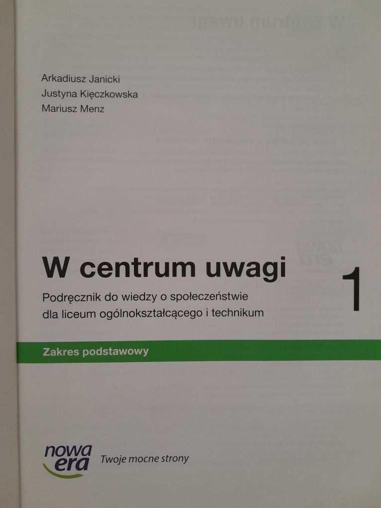 Książka do wiedzy o społeczeństwie