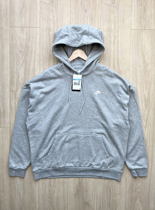 Оригінал Nike (L-XL) Club Fleece Oversized Logo Худи Кофта HJ1816