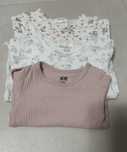 3x body długi rękaw Newbie, H&M 62/ 68