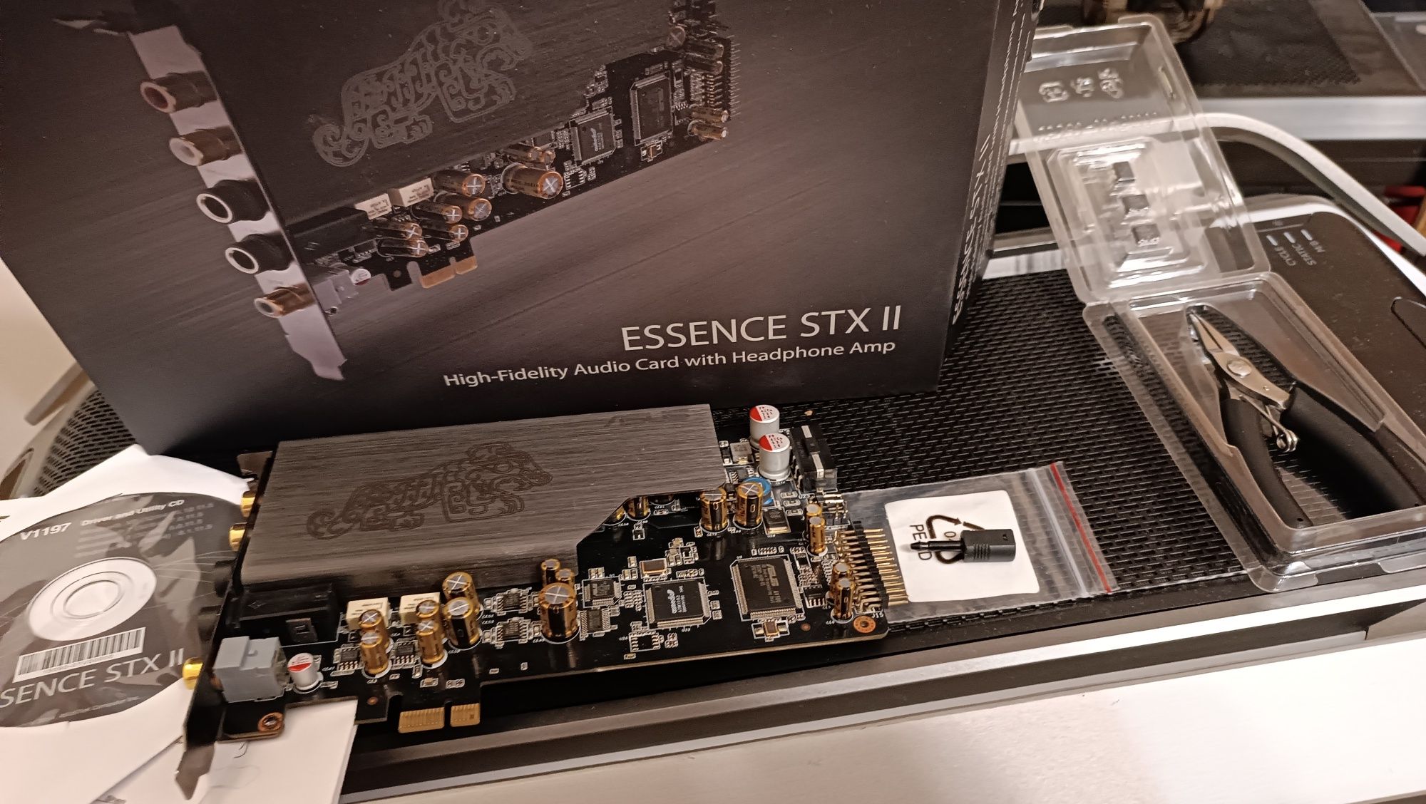 Asus Xonar STX II , jak nowa opampy