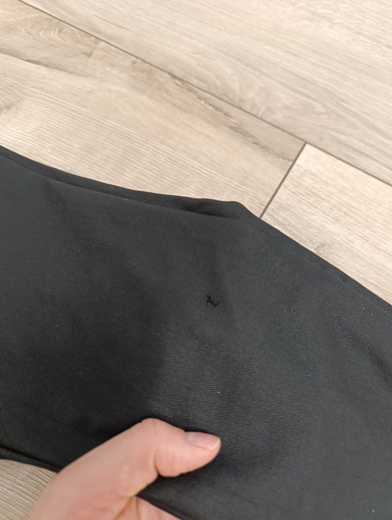 Spodnie damskie woskowane 38 Reserved czarne