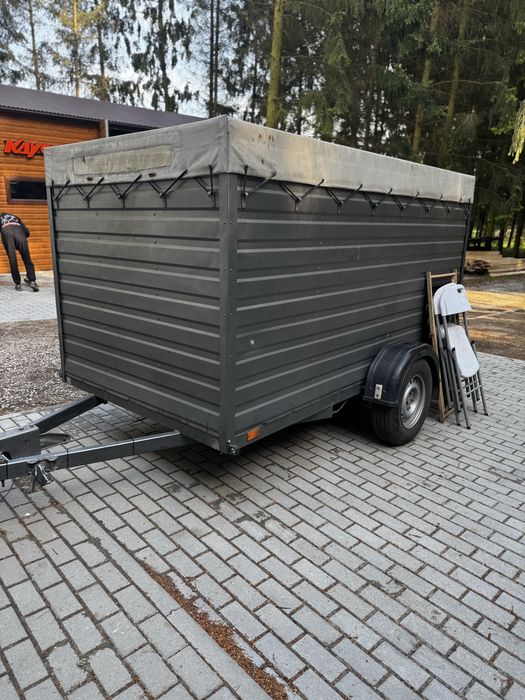 Przyczepa ciężarowa zabudowana , furgon, cargo