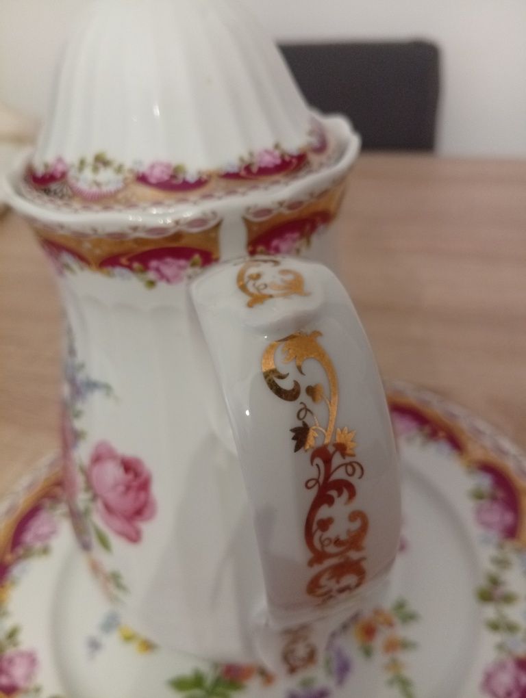 Conj. prato e bule Limoges