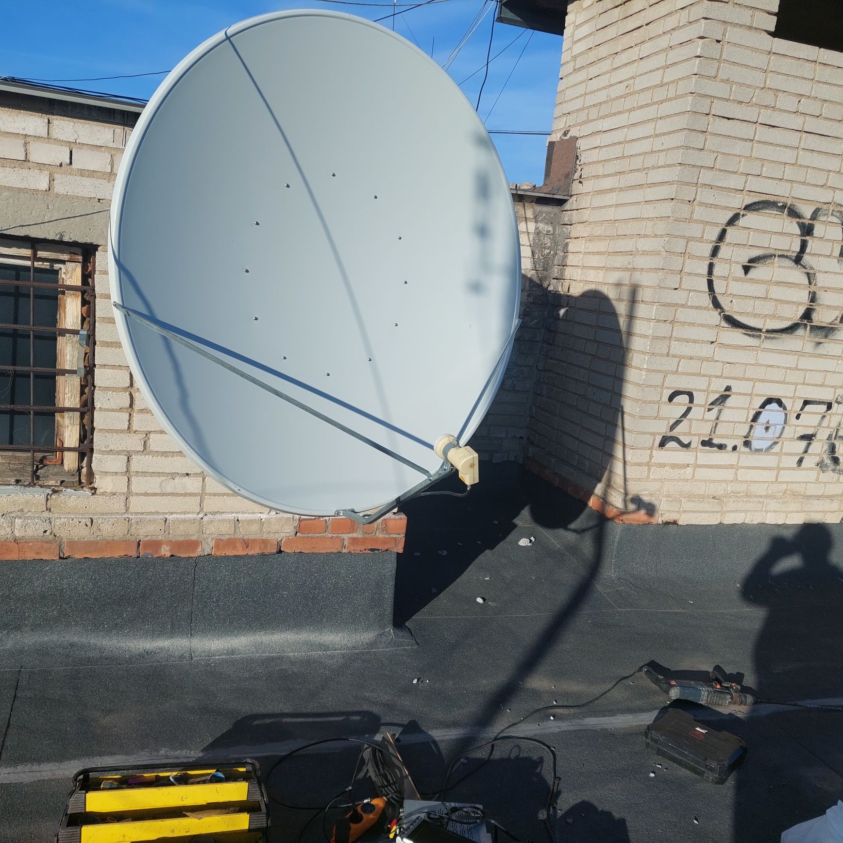 Установка-ремонт монтаж Телевізорів спутникових антен, Т-2,  инт 4G,IP