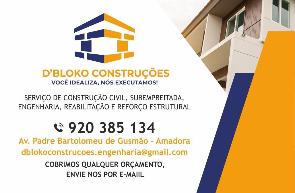 Serviços em geral da construção civil- Remodelação, telhados, e etc