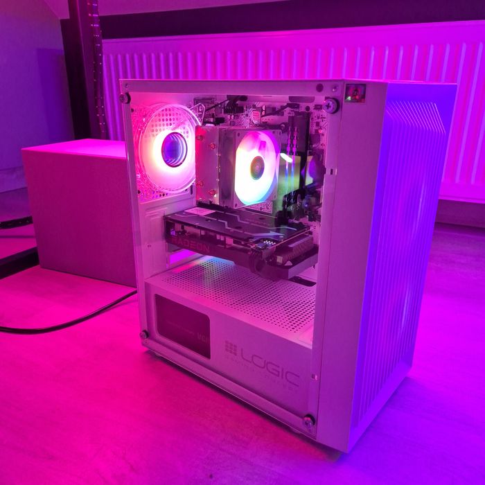Komputer RX6600XT/RTX3060Ti/R5 5500/16GB ram/Gamingowy/Okazja/RGB/w10
