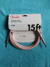 Fender instrument cable Shell Pink 4,5 m