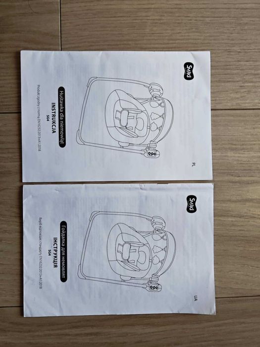 Bujaczek leżaczek Smiki w świetym stanie