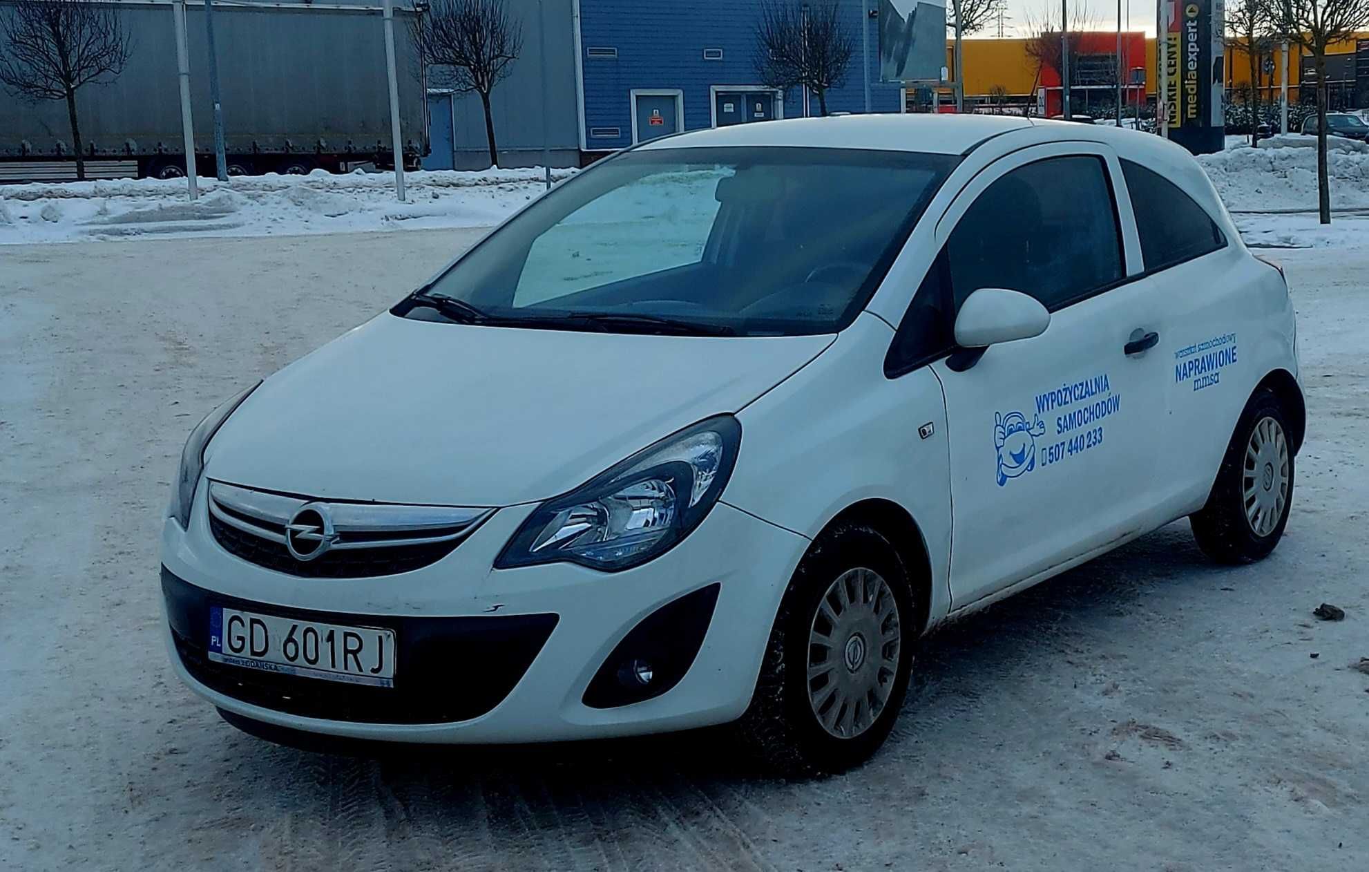 Wynajem, Wypożyczalnia aut Opel Corsa