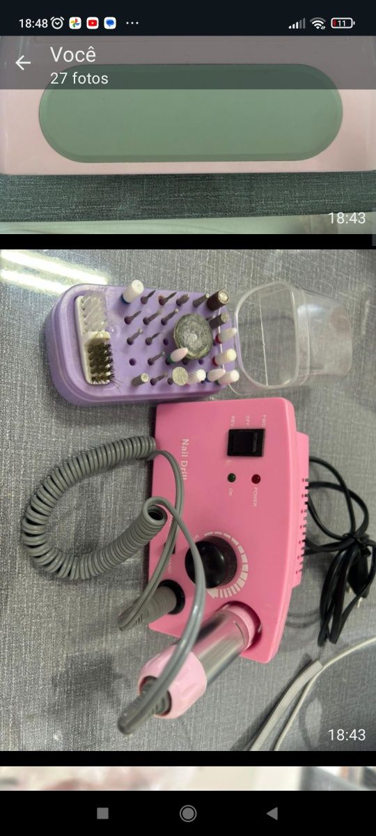 Material completo de manicure