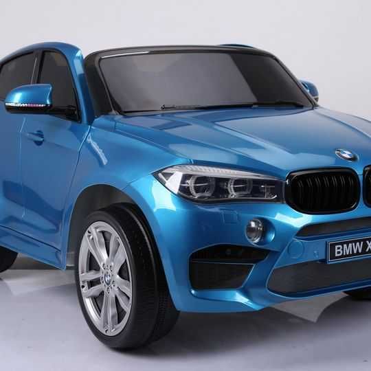 Auto na Akumulator BMW X6 Niebieskie Lakierowane 2 osobowe