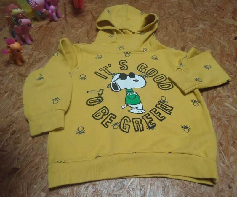 Hoodie Snoopy/Benetton - 3/4 anos