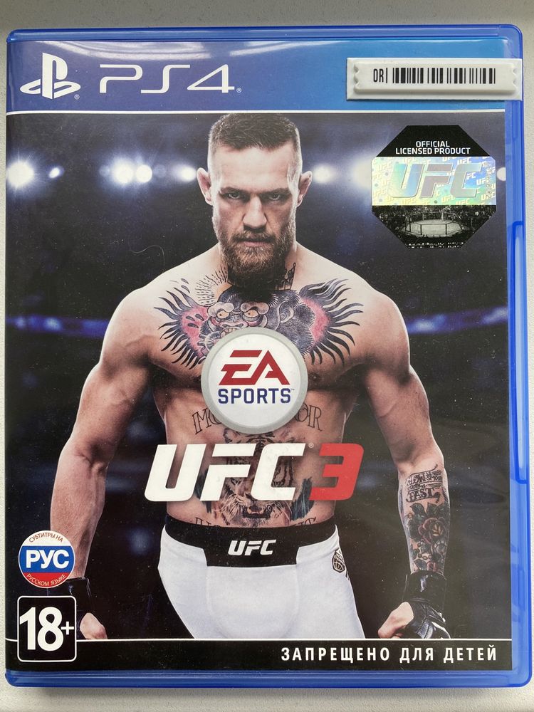 Продам игру UFC 3 , PS 4