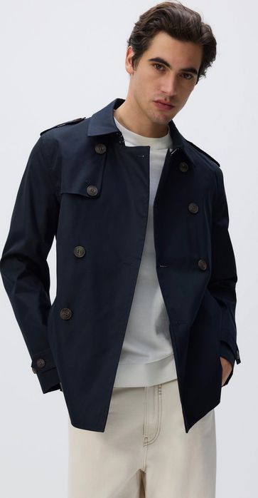 Класичний тренч прямого крою, Reserved, розмір S