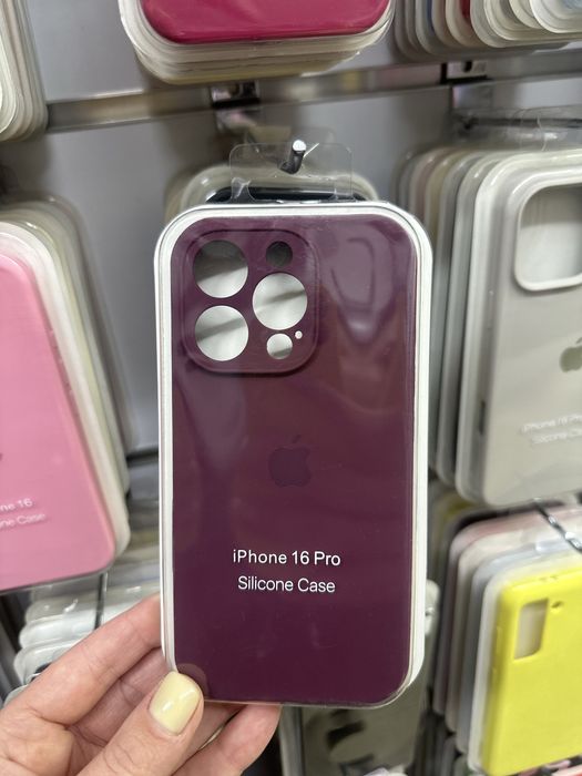 Silicone case силіконовий чохол Iphone 16 pro, чохол чехол на айфон