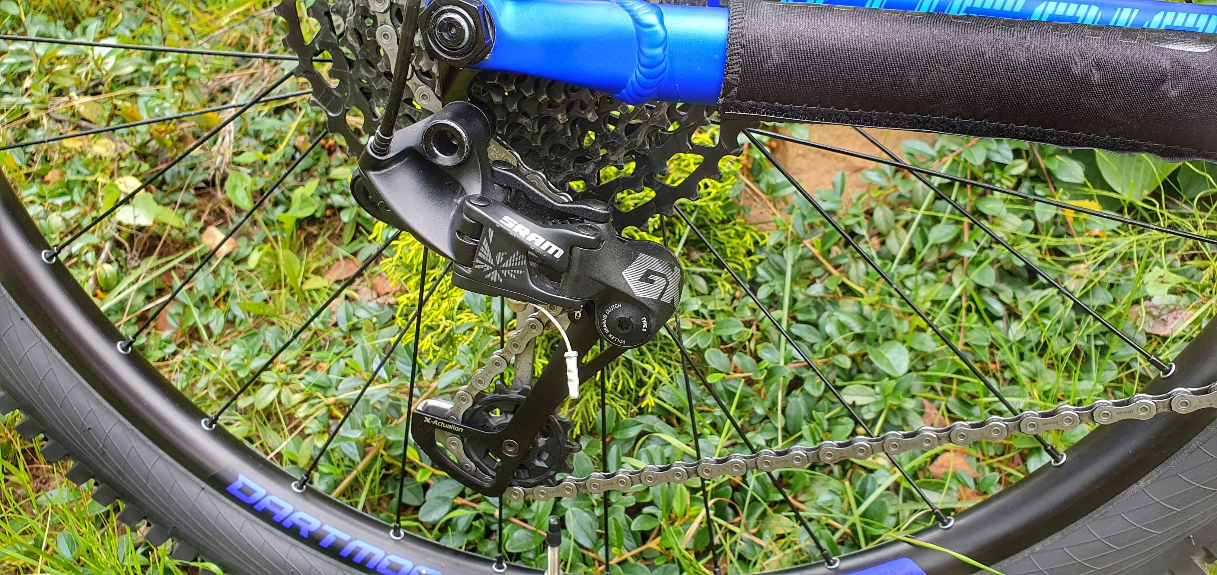 Full Dartmoor Bluebird PRO 29+Deore 4 tłoki, SRAM GX nowa kaseta blat