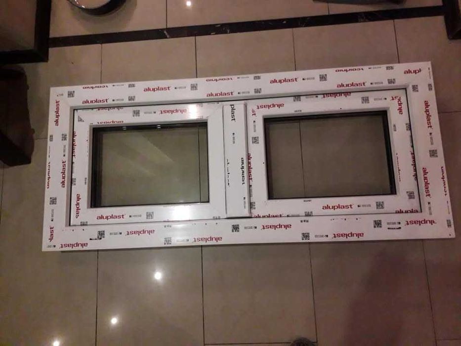 okna plastikowe do garażu-piwnicy 105x46 transport