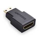 Adapter Ugreen 20101 mini Hdmi (męski) / Hdmi (żeński) - czarny