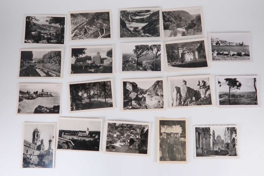 Conjunto de 84 fotografias antigas 9/10 cm