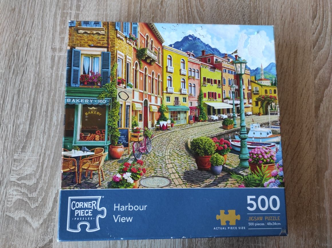 Puzzle 500 Corner Piece Harbour View