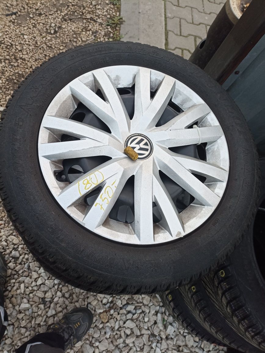 Koła zimowe VW 205/55/16 Dunlop 5x112