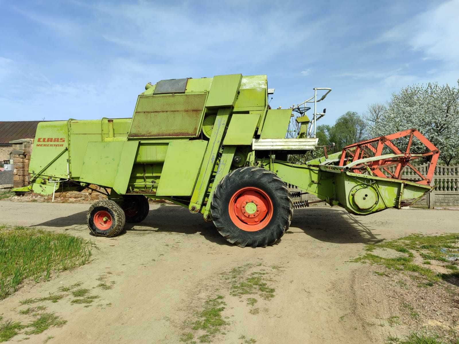 Kombajn Claas Mercator 70 Perkins 3m sieczkarnia