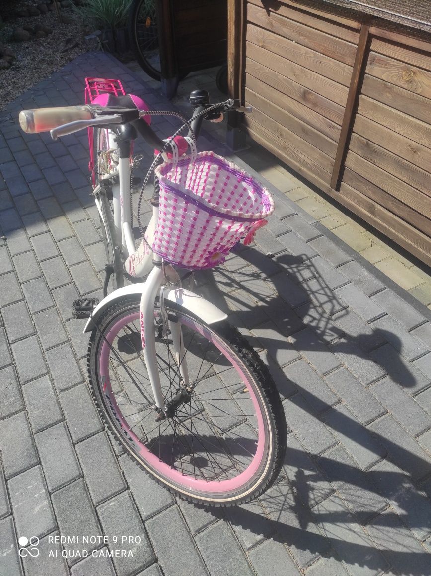 Rower 24"  dla dziewczynki