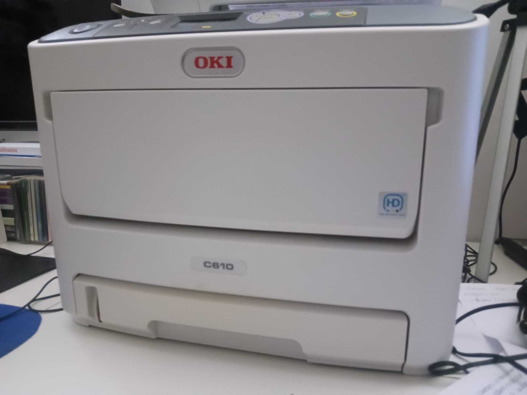 Impressora Laser Profissional OKI C610