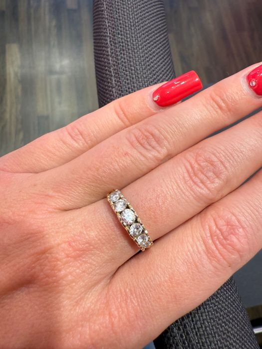 Damski pierścionek złoto 585