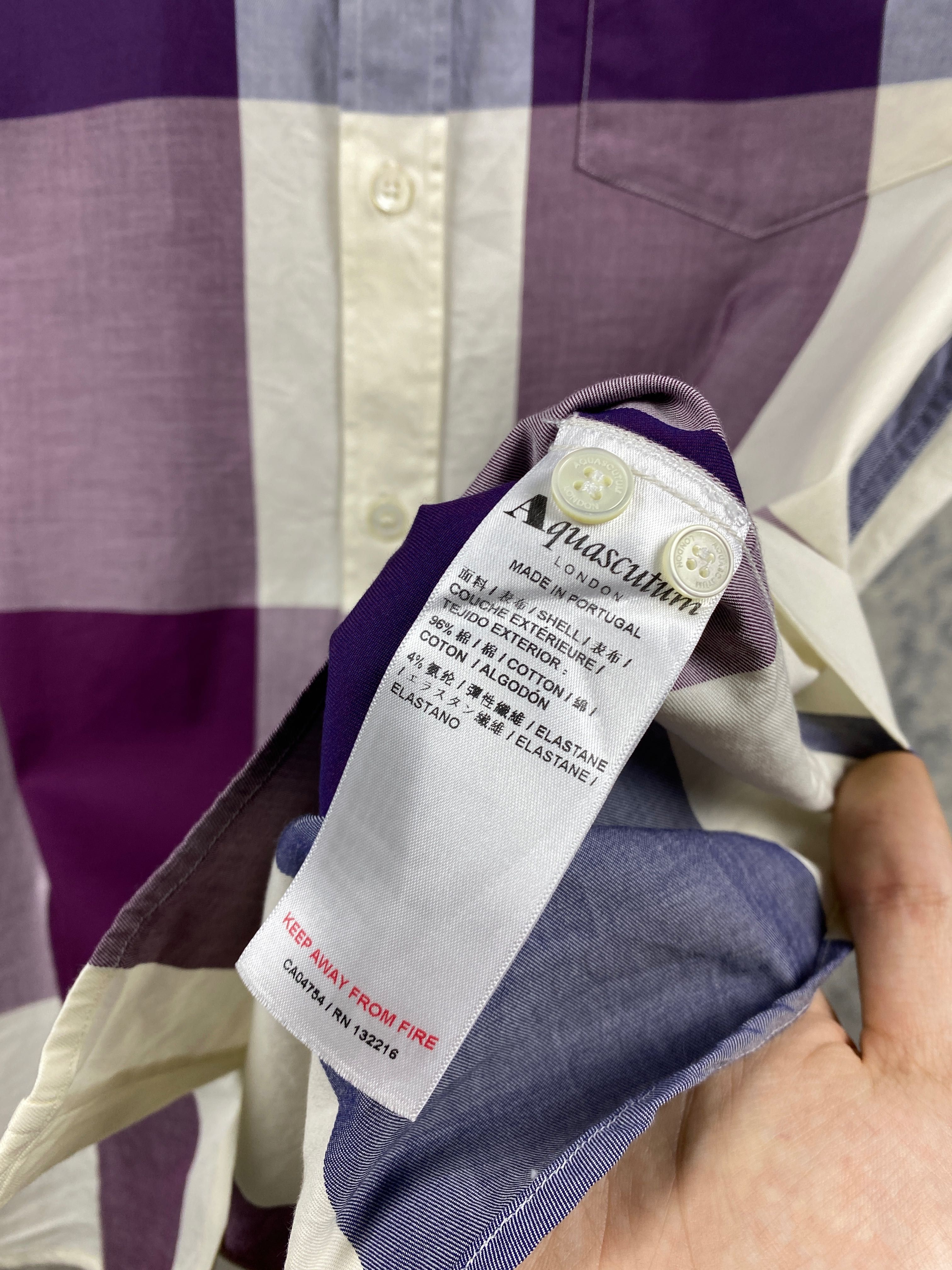 Мужская рубашка до короткого рукава Aquascutum M