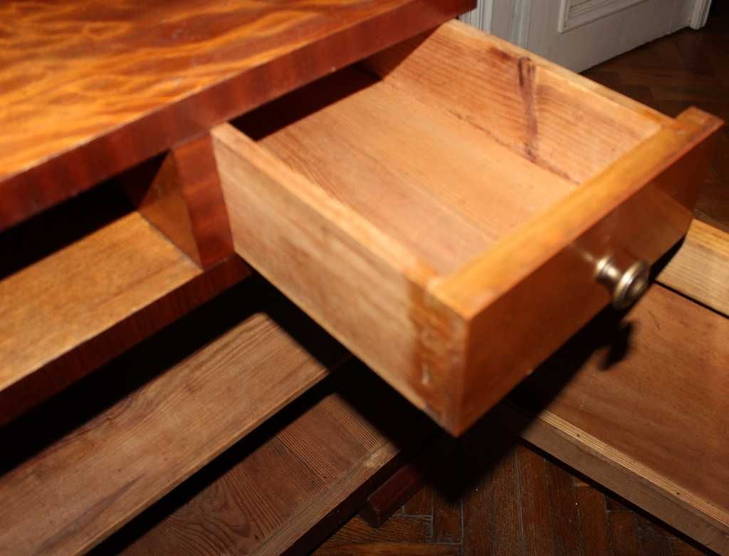 2 szafki nocne, nakastliki PRL, drewno, meble używane w dobry stanie
