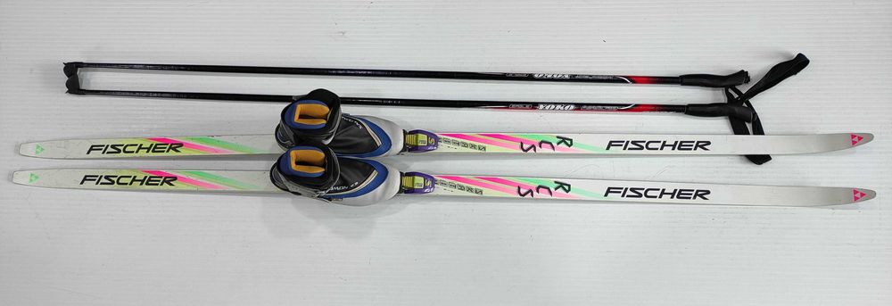 Narty biegowe Fischer Skate RCS dł 180cm + wiązania Salomon SNS Profil