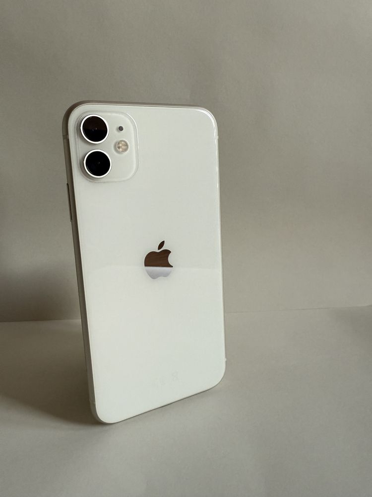 Iphone 11, White, 128GB 100% sprawny