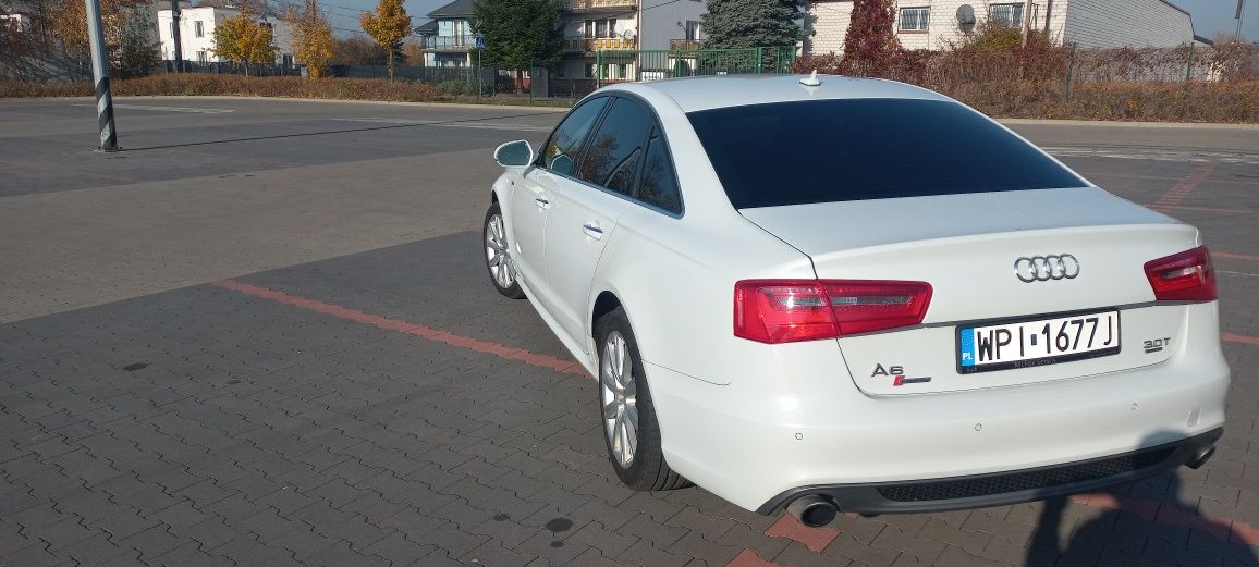 Audi a6  c7 3.0 tfsi mały przebieg s line