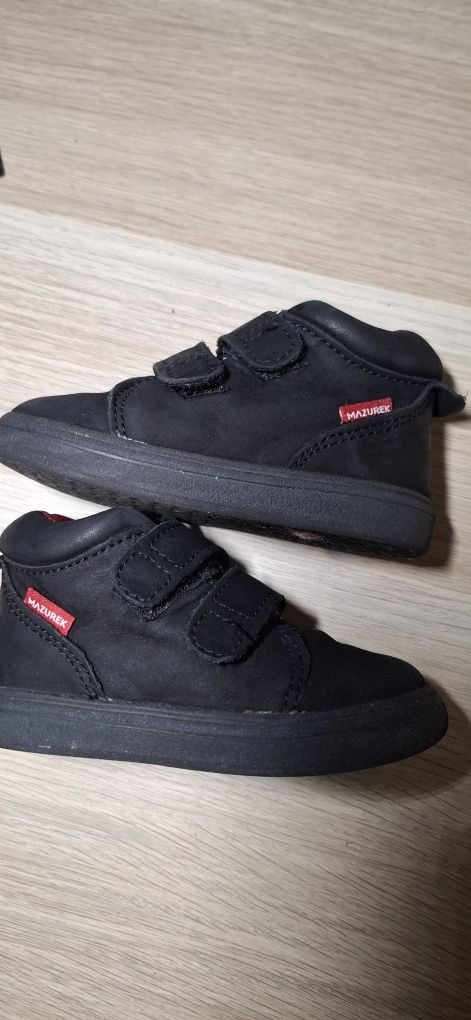 Buty r.21 Mazurek; polskie; skórzane ,wiosennedla chłopca