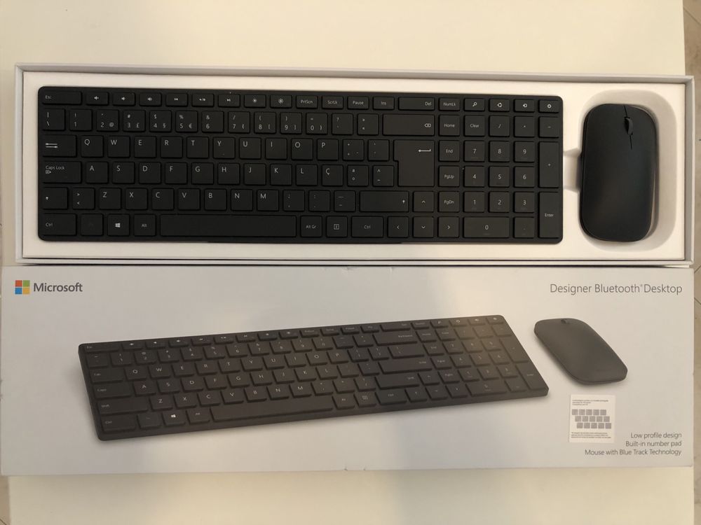 Teclado e Rato Microsoft Designer Bluetooth Português - 7N9-00014