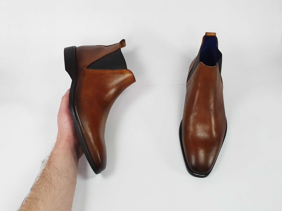 Чоловічі черевики челсі SANMARINA Made in Portugal 42 27.5 см 8 UK