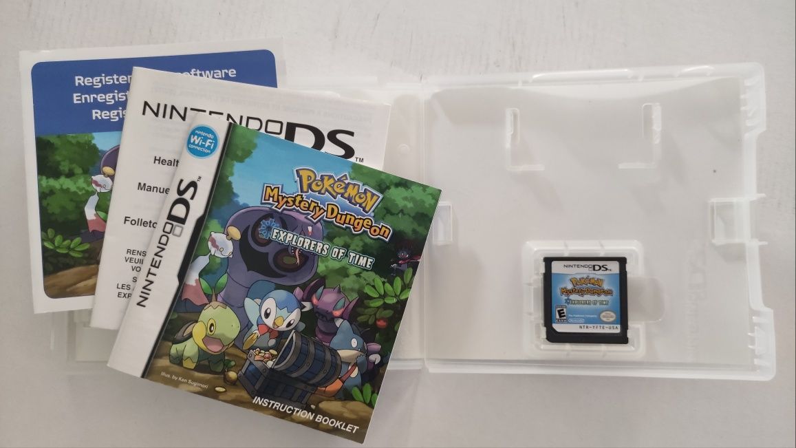 Nintendo DS | Pokémon Mystery Dungeon: Explorers of Time (Completo)