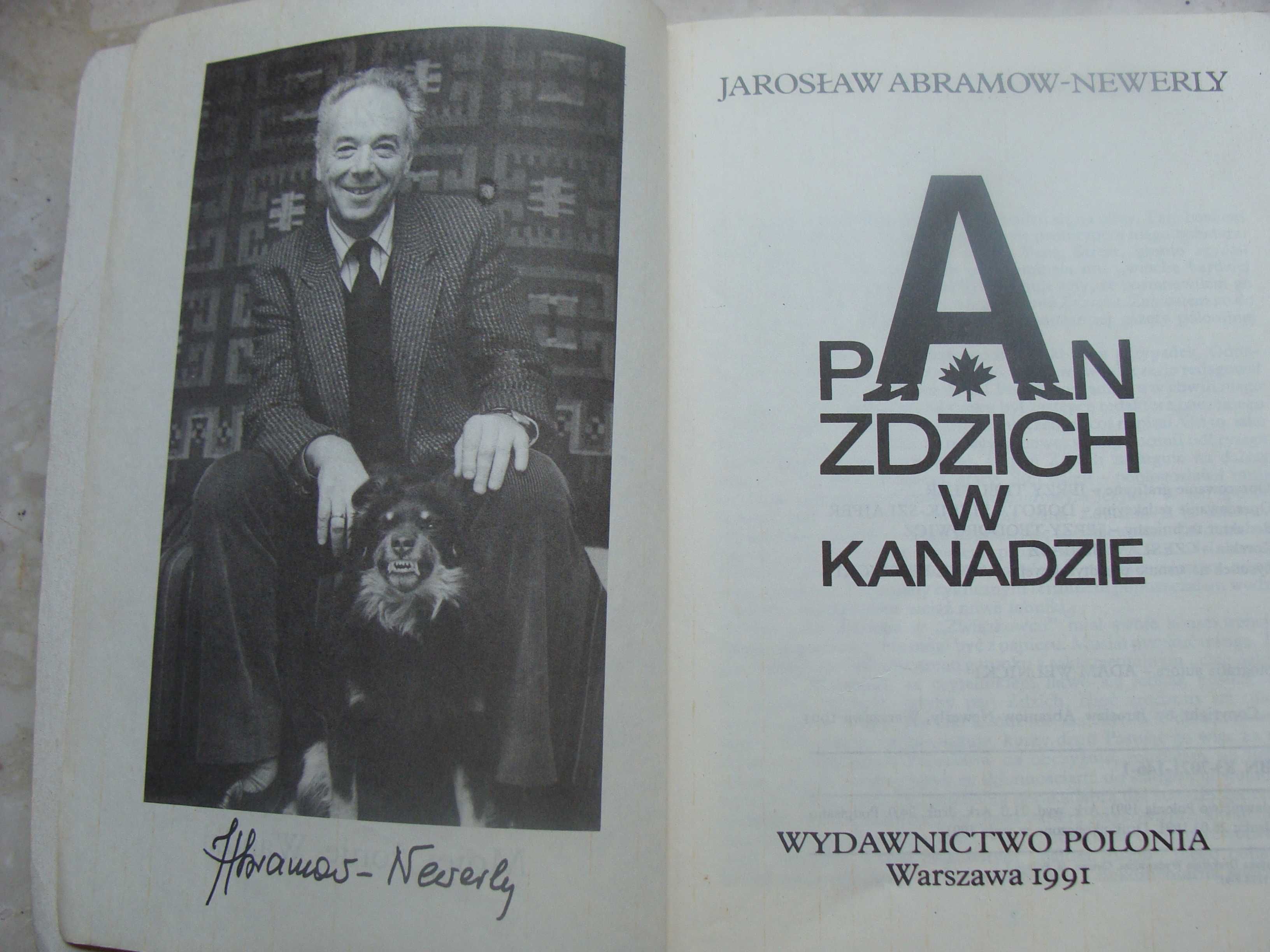 Pan Zdzich w Kanadzie - Jarosław Abramow-Newerly