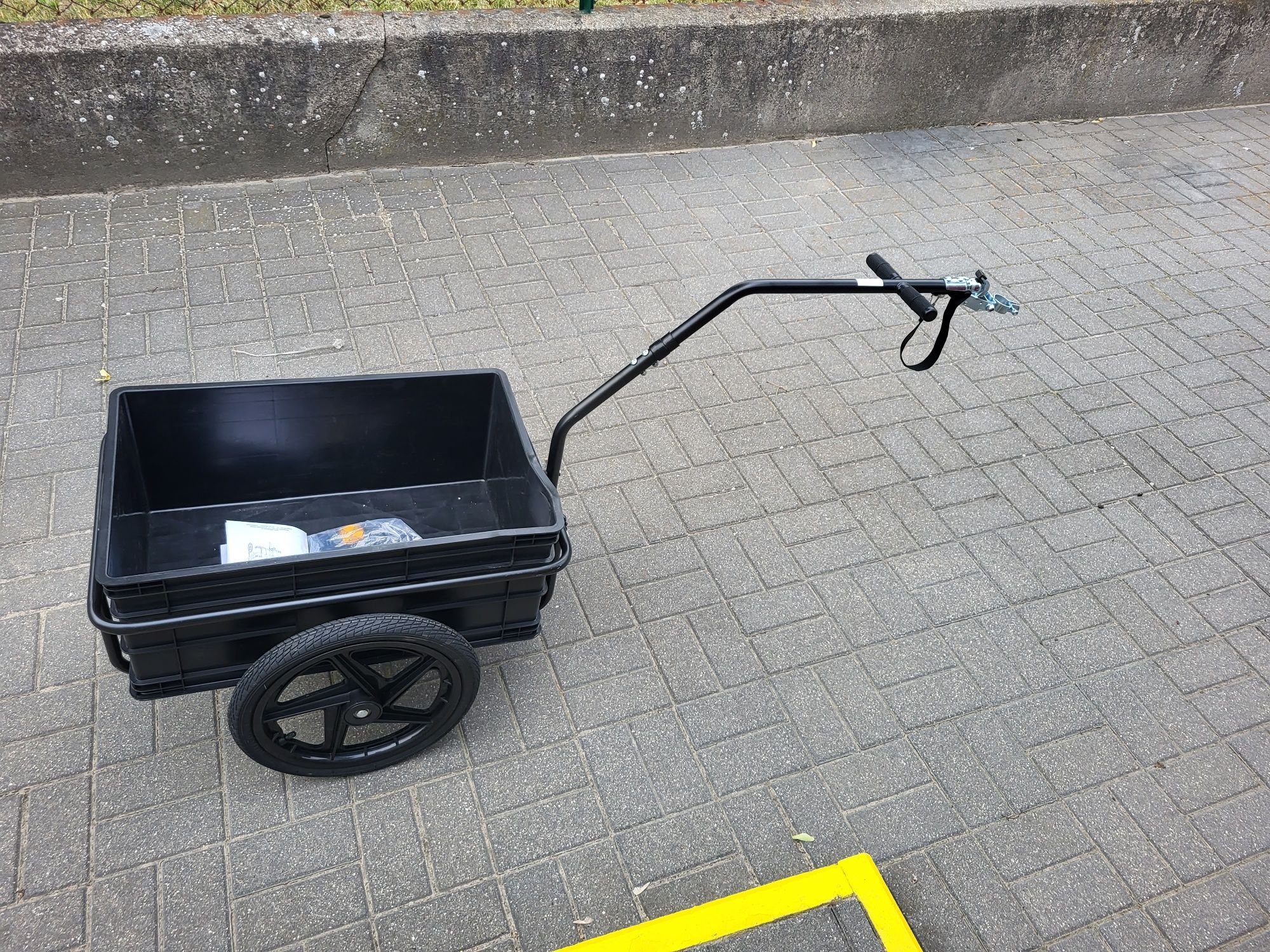KESSER 2w1 Przyczepka rowerowa / Wózek ręczny 70L